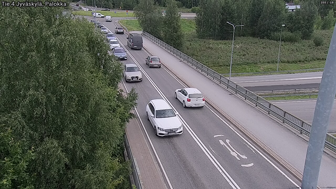 Weather Camera Image Väg 4 Jyväskylä, Palokka, Jyväskylä, Keski-Suomi