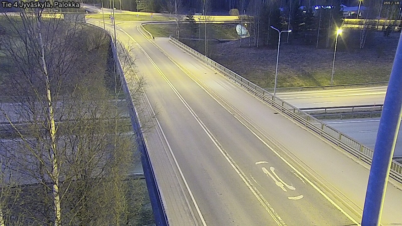 Weather Camera Image Väg 4 Jyväskylä, Palokka, Jyväskylä, Keski-Suomi