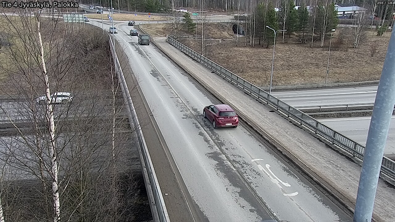 Weather Camera Image Road 4 Jyväskylä, Palokka, Jyväskylä, Keski-Suomi