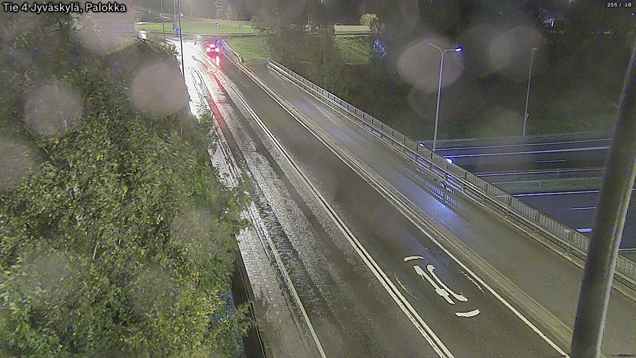 Weather Camera Image Väg 4 Jyväskylä, Palokka, Jyväskylä, Keski-Suomi