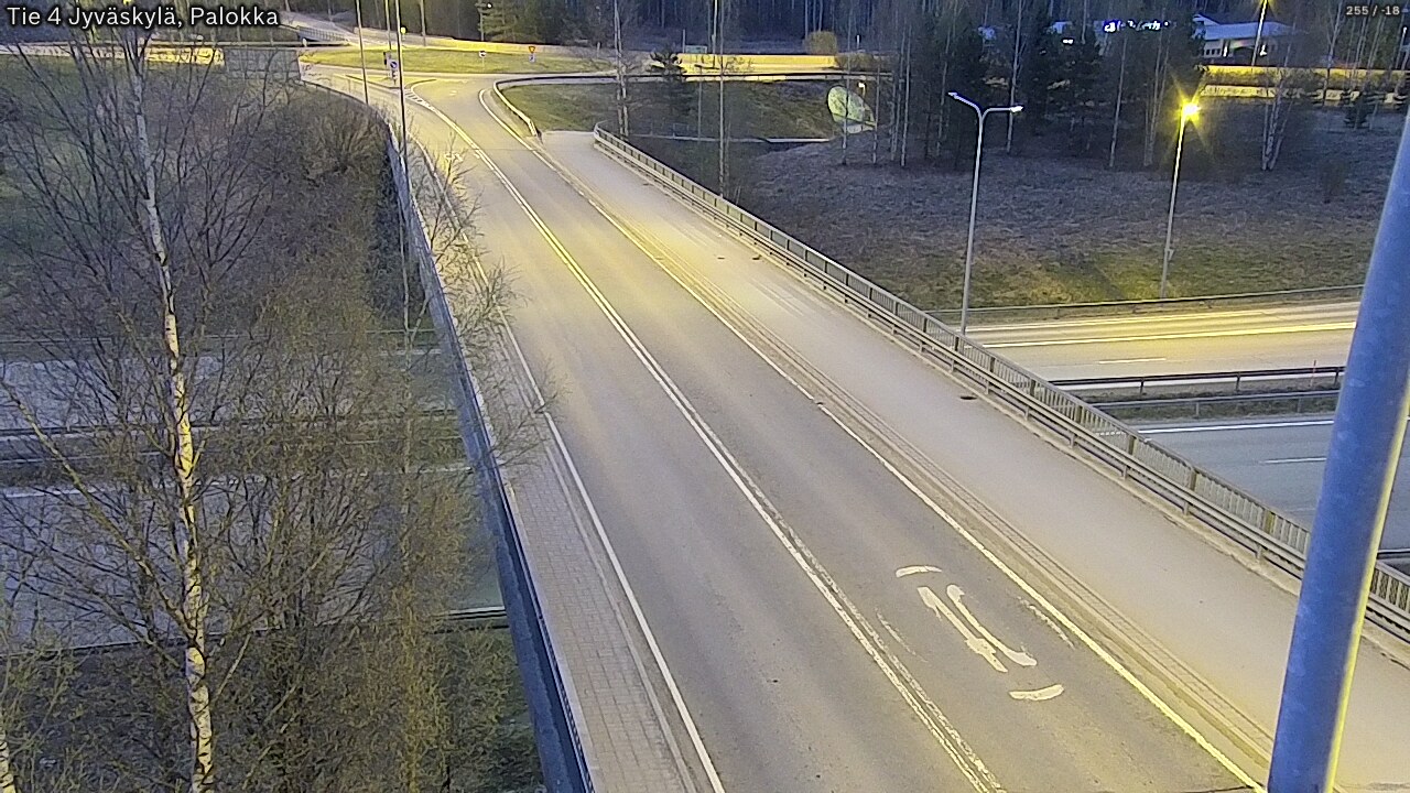 Weather Camera Image Road 4 Jyväskylä, Palokka, Jyväskylä, Keski-Suomi
