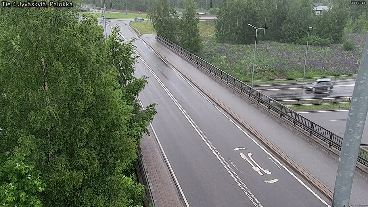 Weather Camera Image Road 4 Jyväskylä, Palokka, Jyväskylä, Keski-Suomi