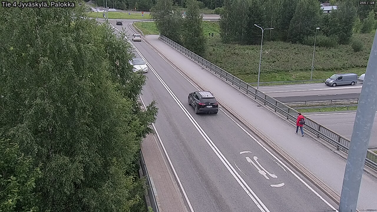 Weather Camera Image Road 4 Jyväskylä, Palokka, Jyväskylä, Keski-Suomi
