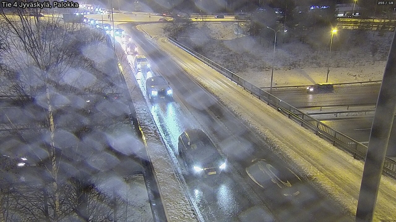 Weather Camera Image Väg 4 Jyväskylä, Palokka, Jyväskylä, Keski-Suomi
