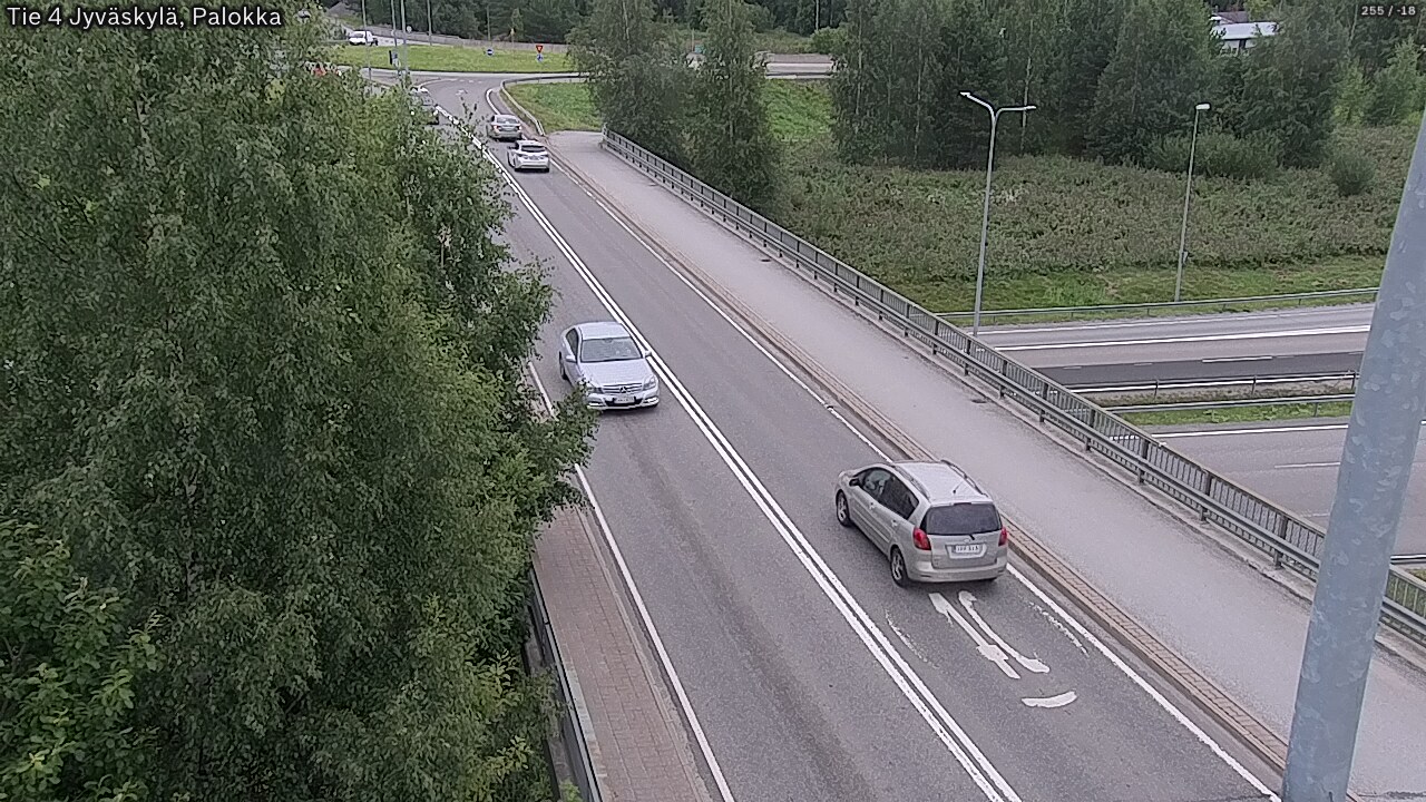 Weather Camera Image Road 4 Jyväskylä, Palokka, Jyväskylä, Keski-Suomi