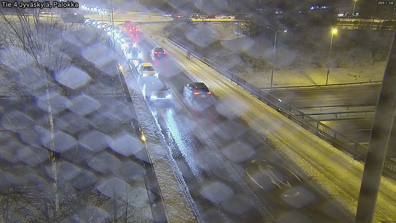 Weather Camera Image Väg 4 Jyväskylä, Palokka, Jyväskylä, Keski-Suomi