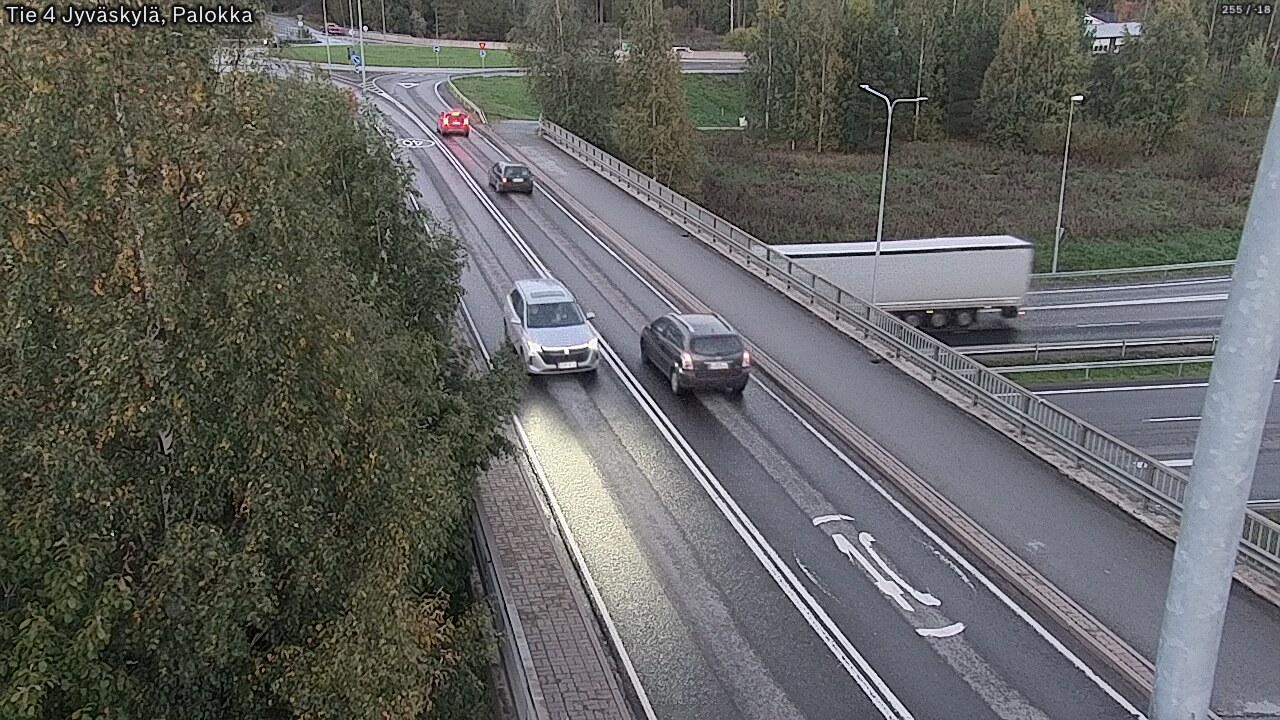 Weather Camera Image Väg 4 Jyväskylä, Palokka, Jyväskylä, Keski-Suomi