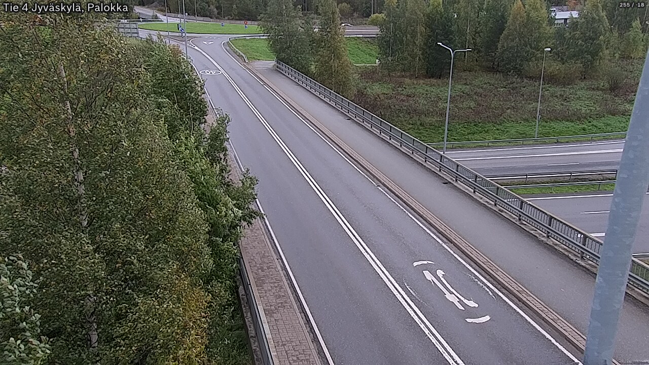 Weather Camera Image Väg 4 Jyväskylä, Palokka, Jyväskylä, Keski-Suomi