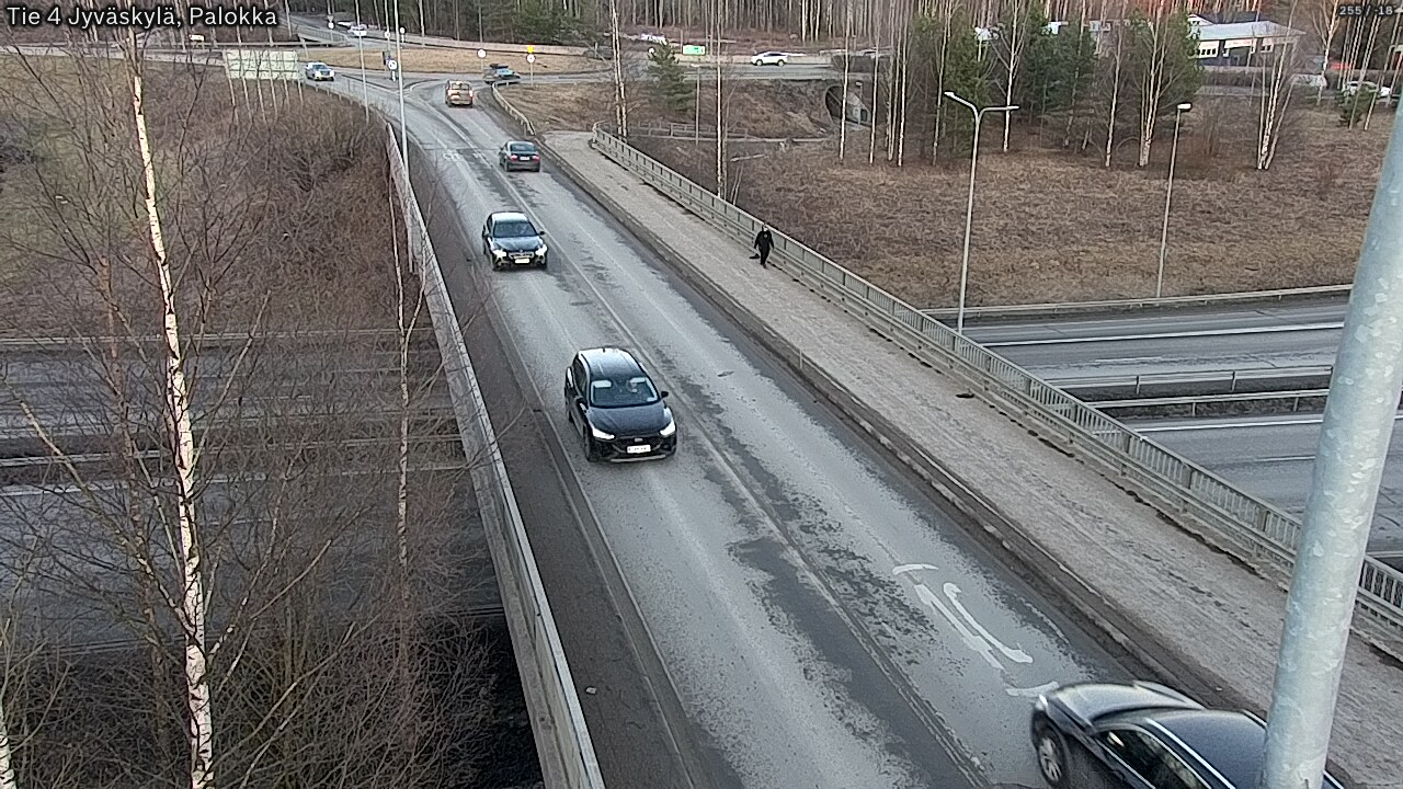 Weather Camera Image Road 4 Jyväskylä, Palokka, Jyväskylä, Keski-Suomi