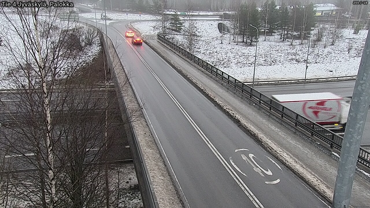 Weather Camera Image Väg 4 Jyväskylä, Palokka, Jyväskylä, Keski-Suomi