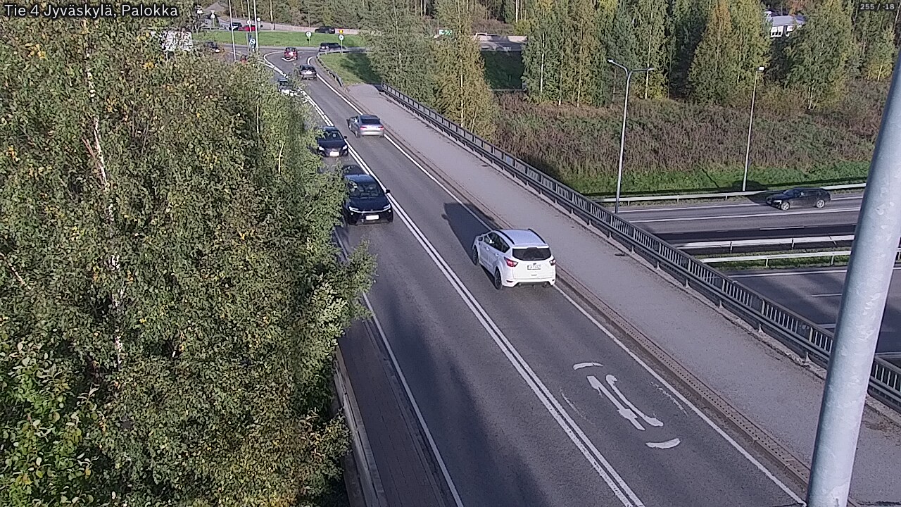 Weather Camera Image Road 4 Jyväskylä, Palokka, Jyväskylä, Keski-Suomi