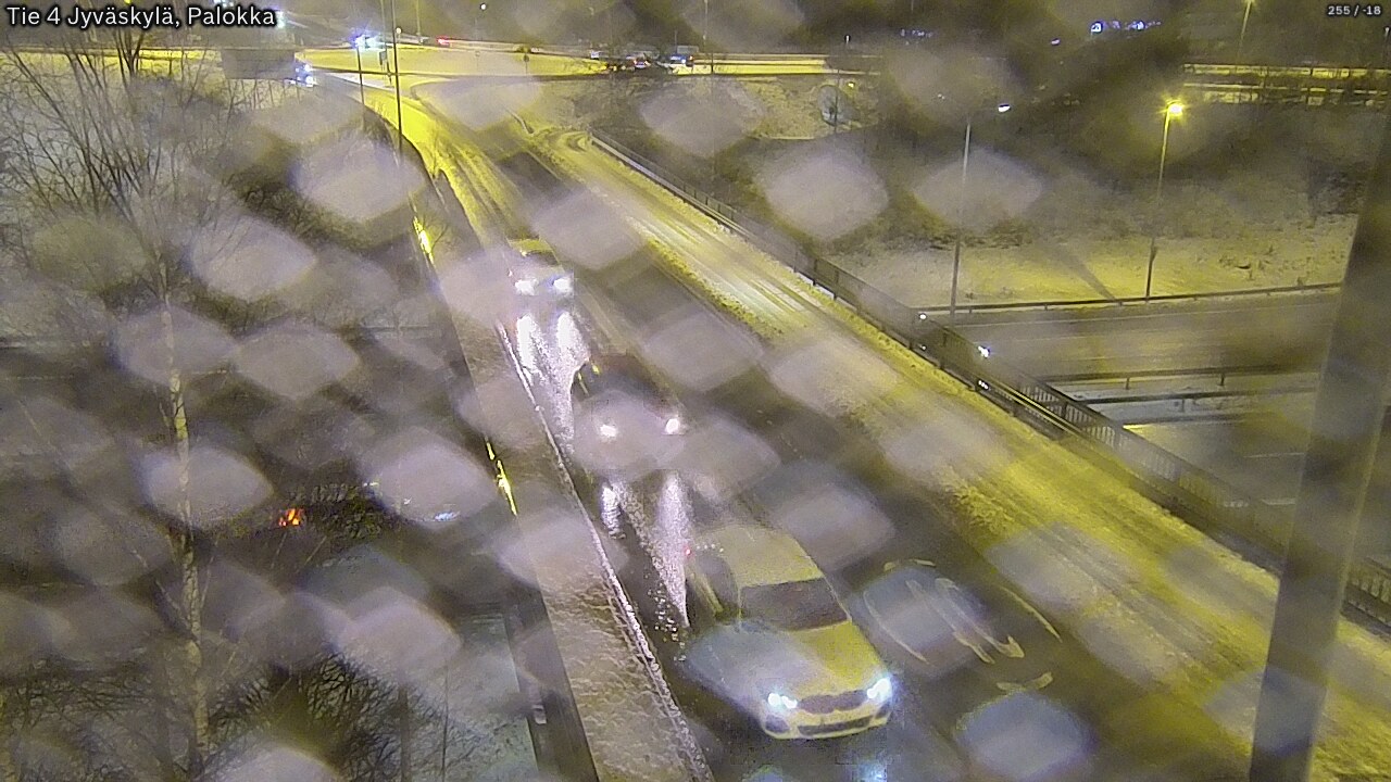 Weather Camera Image Väg 4 Jyväskylä, Palokka, Jyväskylä, Keski-Suomi