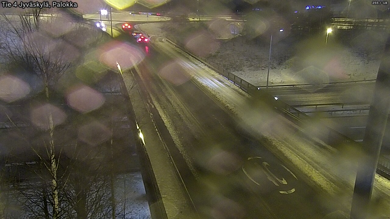 Weather Camera Image Väg 4 Jyväskylä, Palokka, Jyväskylä, Keski-Suomi