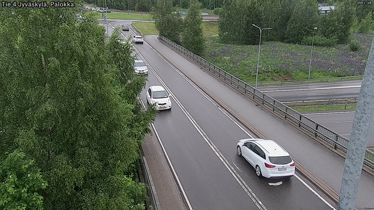 Weather Camera Image Road 4 Jyväskylä, Palokka, Jyväskylä, Keski-Suomi