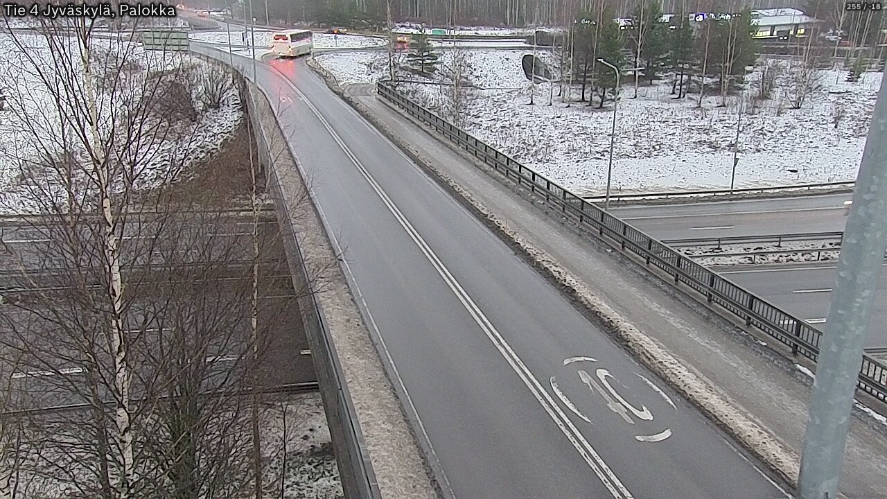 Weather Camera Image Väg 4 Jyväskylä, Palokka, Jyväskylä, Keski-Suomi