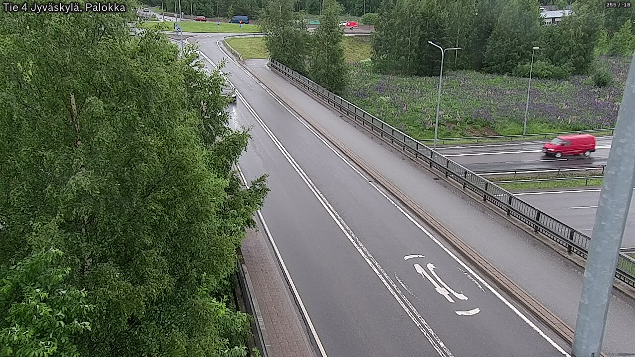 Weather Camera Image Road 4 Jyväskylä, Palokka, Jyväskylä, Keski-Suomi