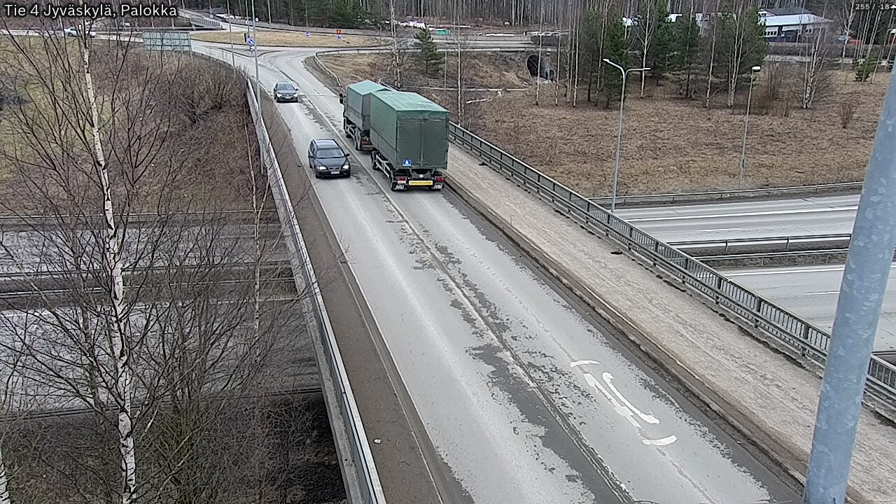 Weather Camera Image Road 4 Jyväskylä, Palokka, Jyväskylä, Keski-Suomi