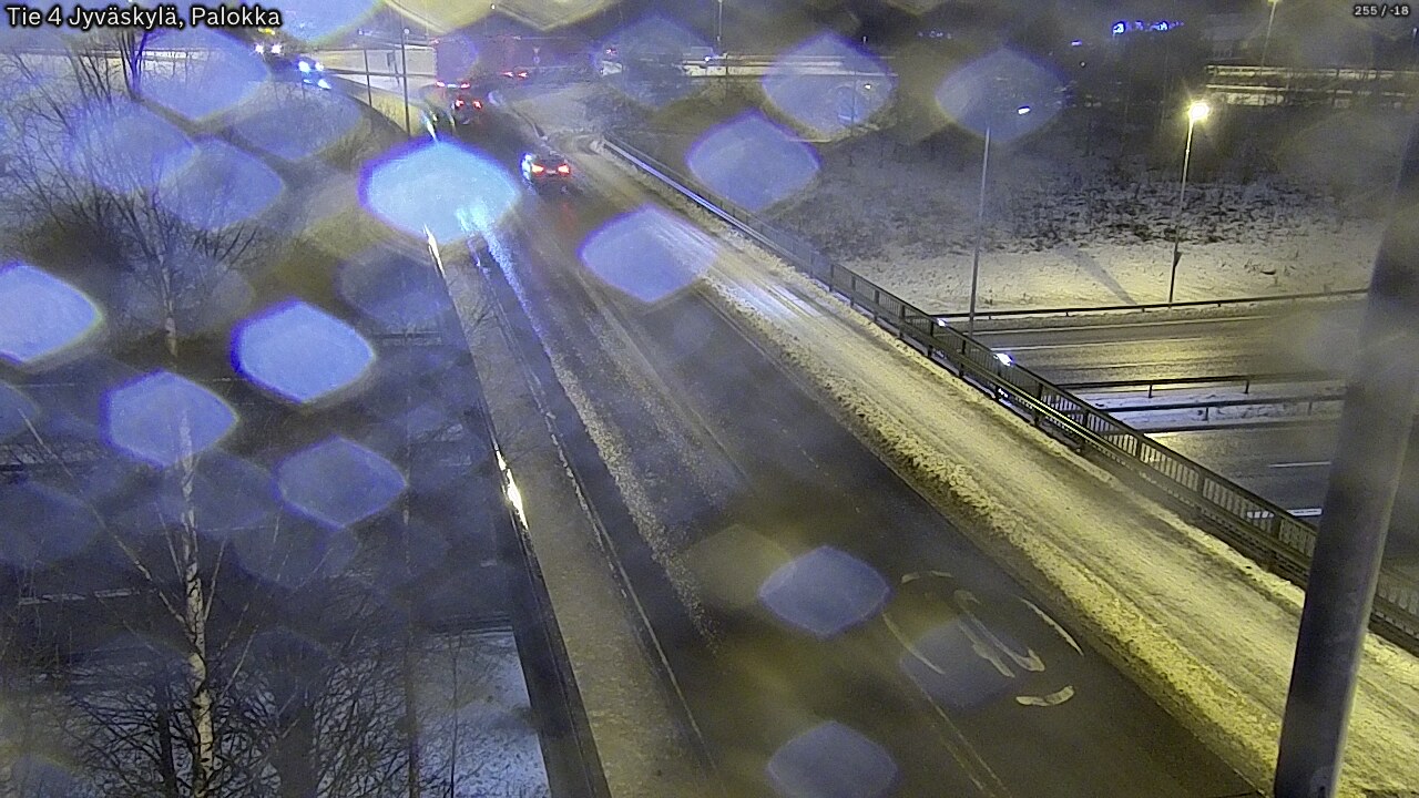 Weather Camera Image Väg 4 Jyväskylä, Palokka, Jyväskylä, Keski-Suomi