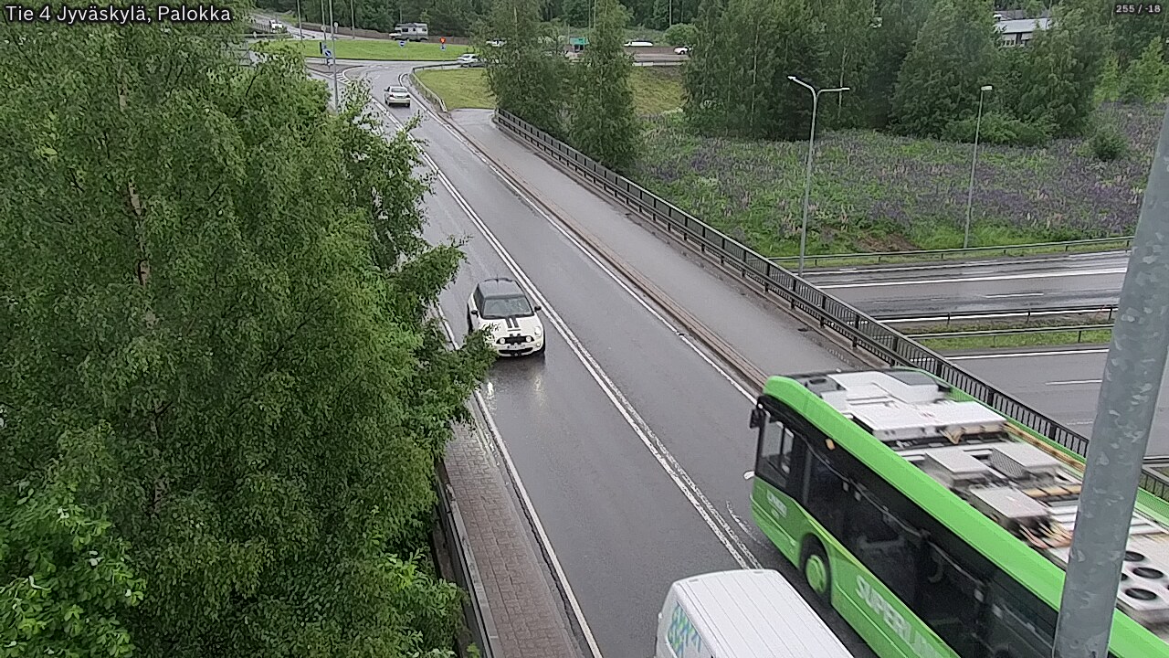Weather Camera Image Road 4 Jyväskylä, Palokka, Jyväskylä, Keski-Suomi