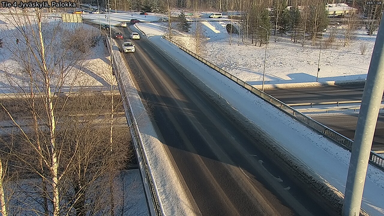 Weather Camera Image Road 4 Jyväskylä, Palokka, Jyväskylä, Keski-Suomi