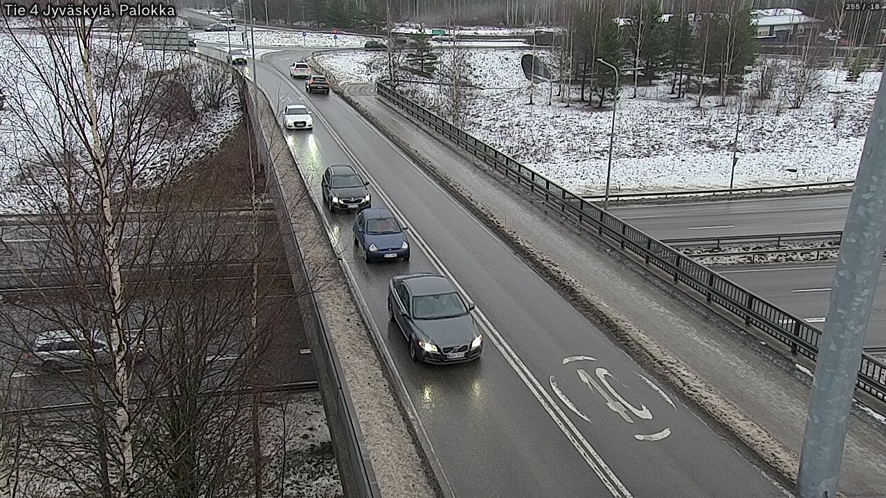 Weather Camera Image Väg 4 Jyväskylä, Palokka, Jyväskylä, Keski-Suomi