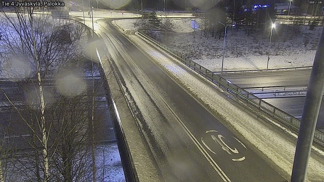 Weather Camera Image Väg 4 Jyväskylä, Palokka, Jyväskylä, Keski-Suomi