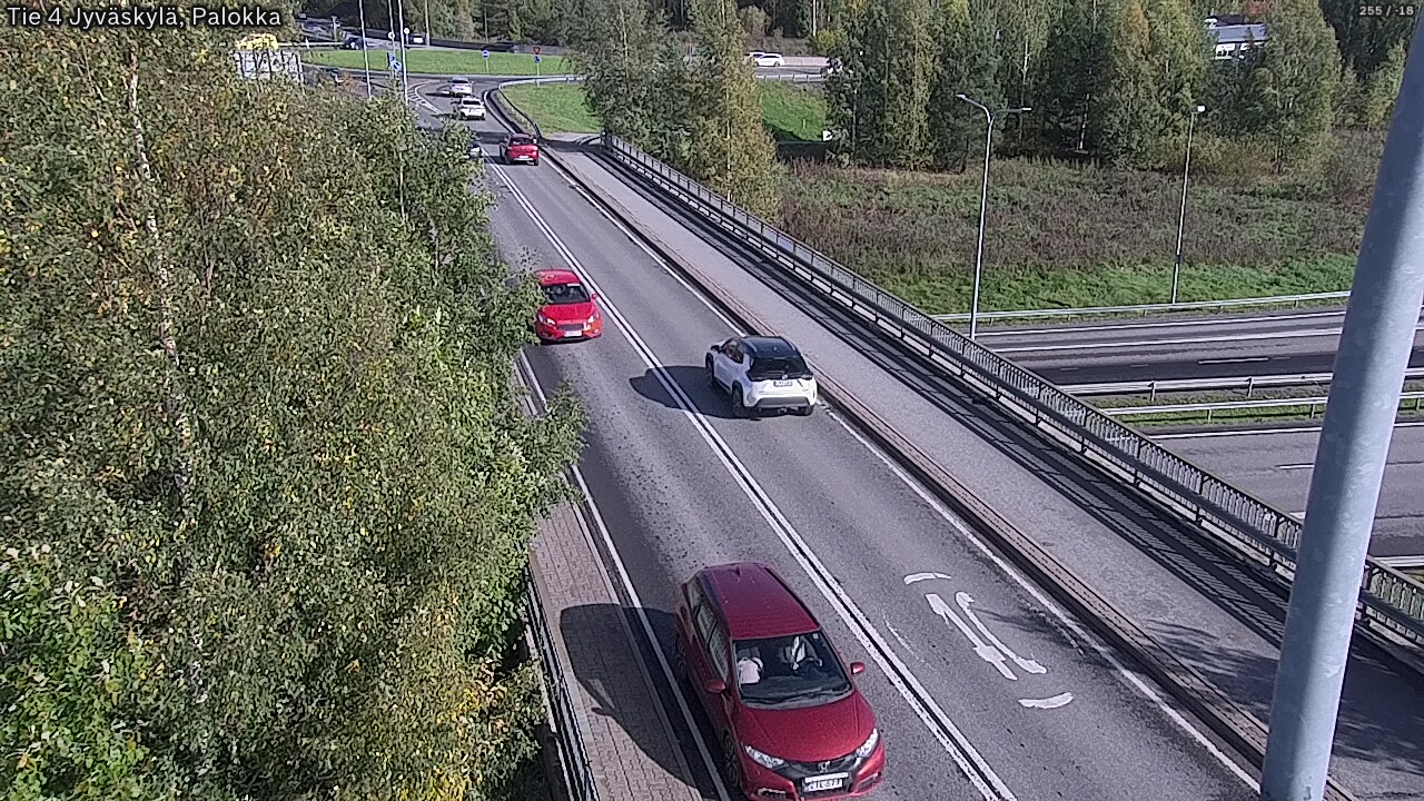 Weather Camera Image Väg 4 Jyväskylä, Palokka, Jyväskylä, Keski-Suomi