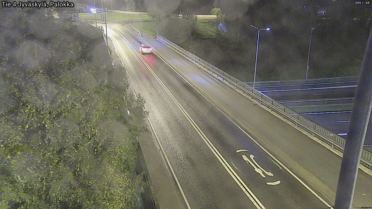 Weather Camera Image Väg 4 Jyväskylä, Palokka, Jyväskylä, Keski-Suomi