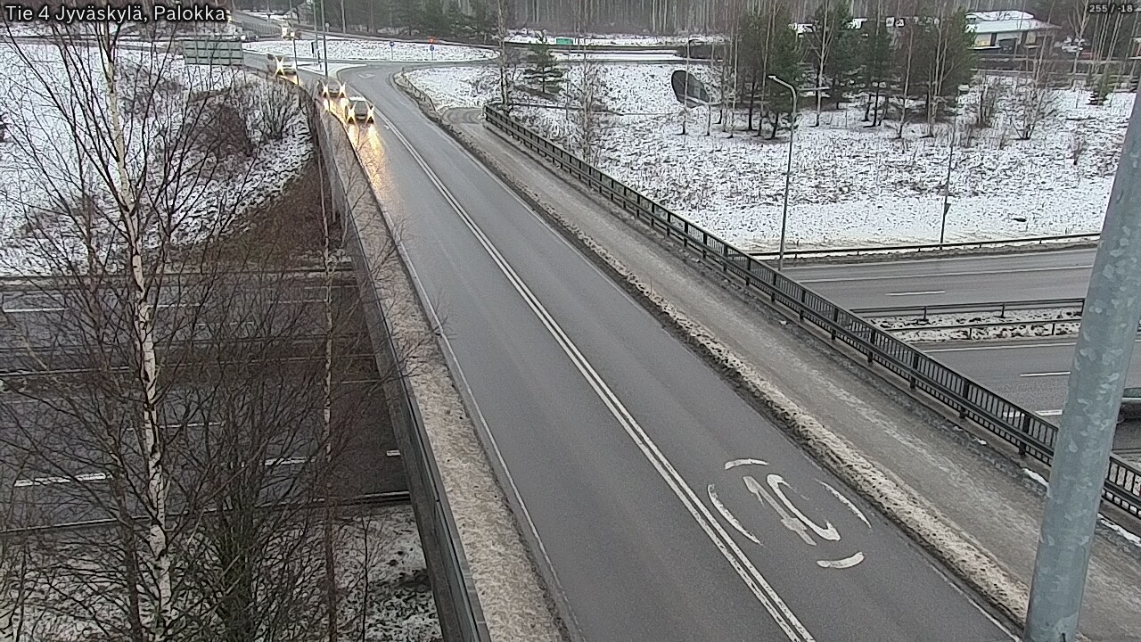 Weather Camera Image Väg 4 Jyväskylä, Palokka, Jyväskylä, Keski-Suomi