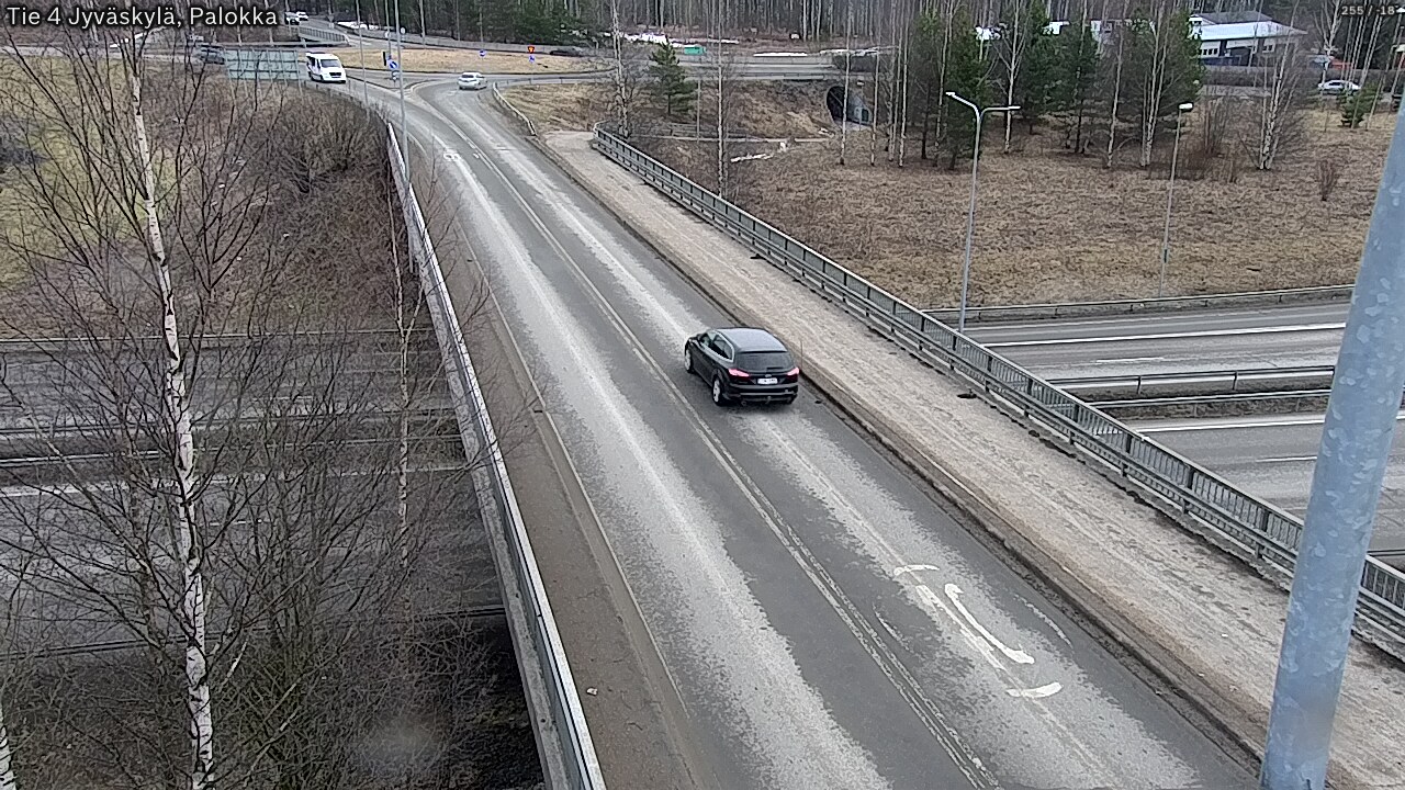 Weather Camera Image Road 4 Jyväskylä, Palokka, Jyväskylä, Keski-Suomi