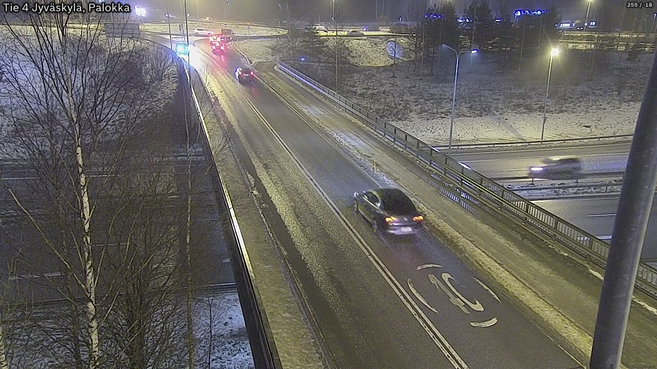 Weather Camera Image Väg 4 Jyväskylä, Palokka, Jyväskylä, Keski-Suomi