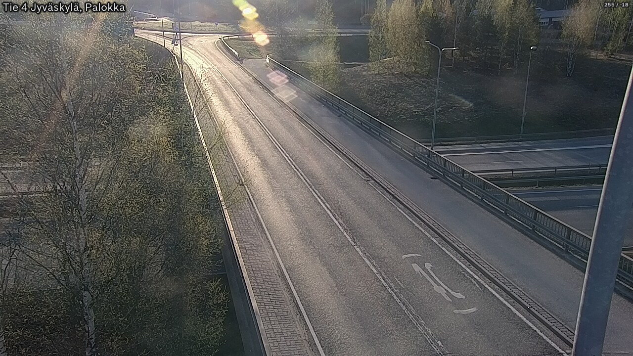 Weather Camera Image Road 4 Jyväskylä, Palokka, Jyväskylä, Keski-Suomi