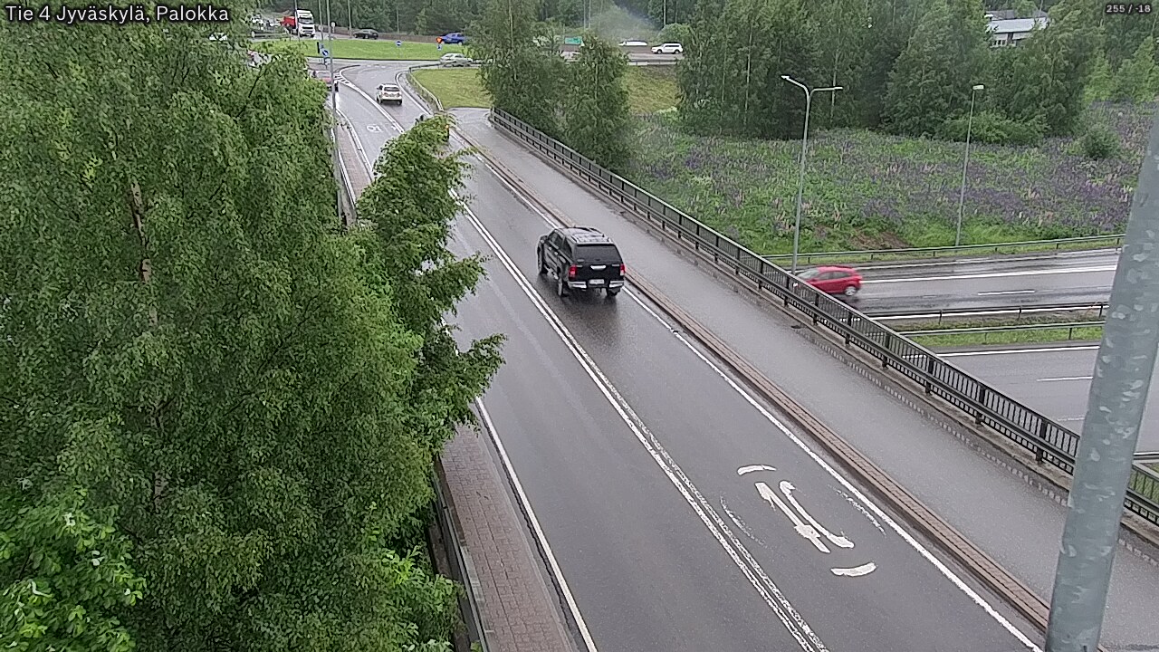 Weather Camera Image Road 4 Jyväskylä, Palokka, Jyväskylä, Keski-Suomi