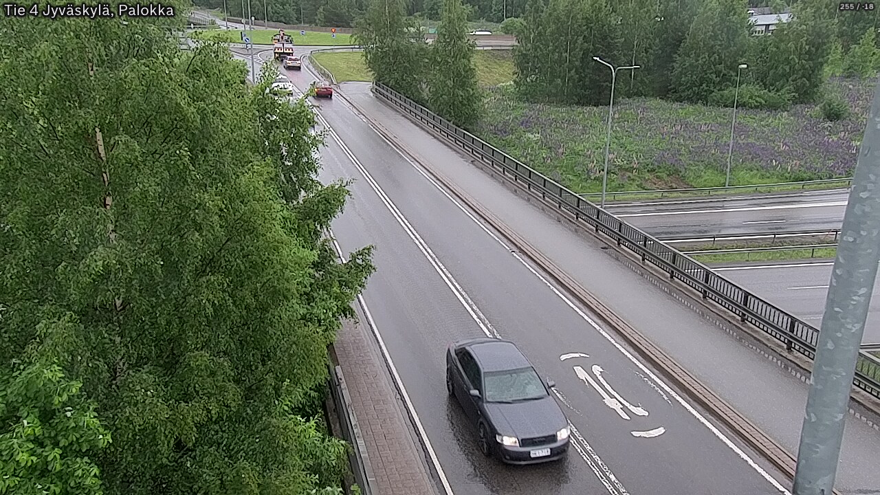 Weather Camera Image Road 4 Jyväskylä, Palokka, Jyväskylä, Keski-Suomi