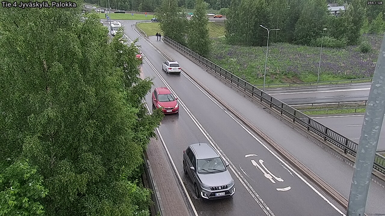 Weather Camera Image Road 4 Jyväskylä, Palokka, Jyväskylä, Keski-Suomi