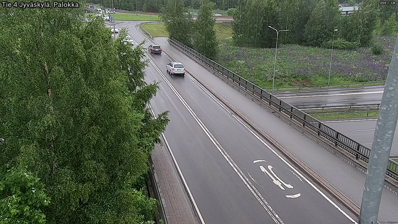 Weather Camera Image Road 4 Jyväskylä, Palokka, Jyväskylä, Keski-Suomi