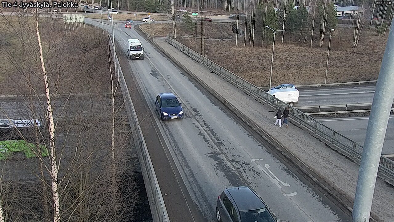 Weather Camera Image Road 4 Jyväskylä, Palokka, Jyväskylä, Keski-Suomi