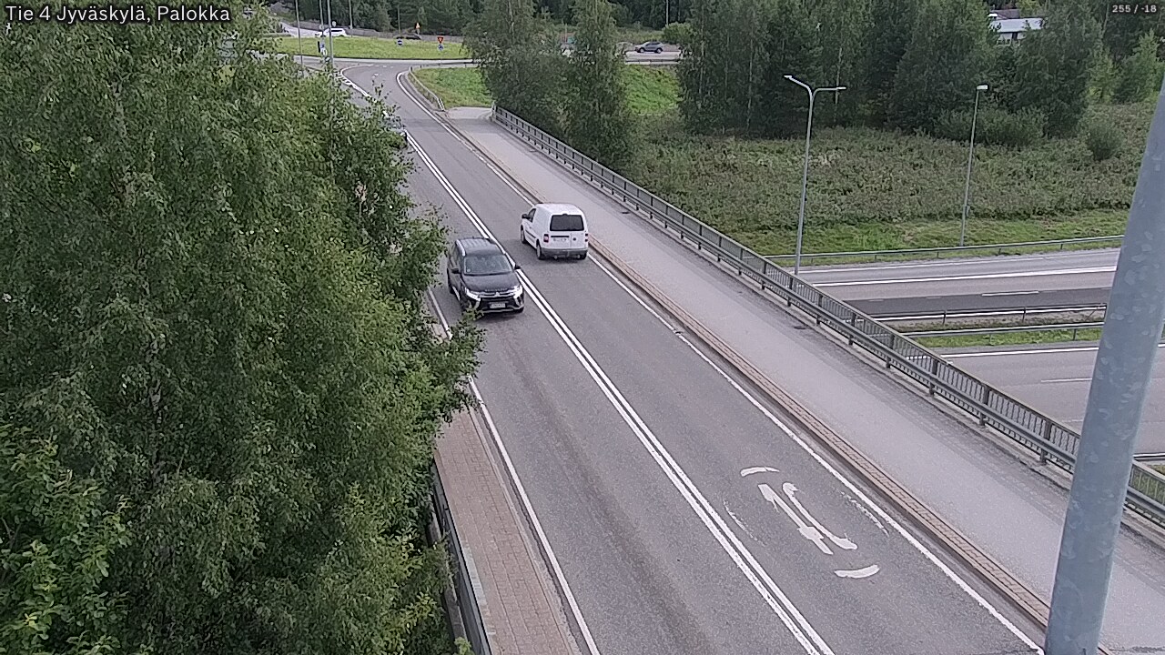 Weather Camera Image Väg 4 Jyväskylä, Palokka, Jyväskylä, Keski-Suomi