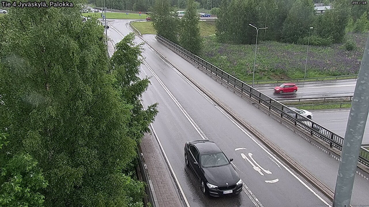 Weather Camera Image Road 4 Jyväskylä, Palokka, Jyväskylä, Keski-Suomi