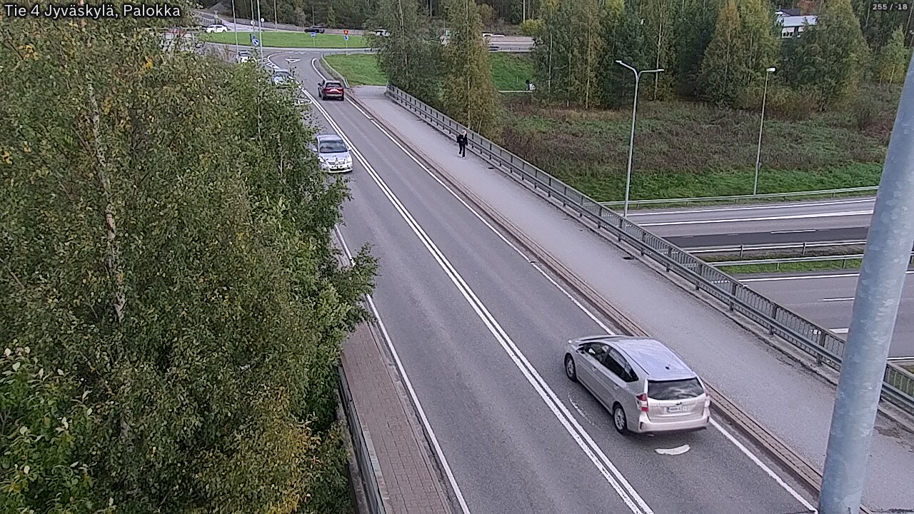 Weather Camera Image Road 4 Jyväskylä, Palokka, Jyväskylä, Keski-Suomi