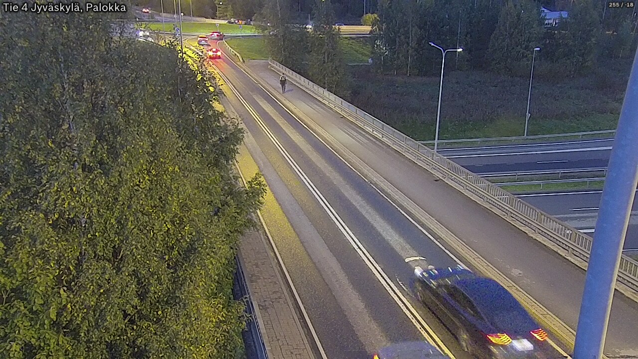 Weather Camera Image Väg 4 Jyväskylä, Palokka, Jyväskylä, Keski-Suomi