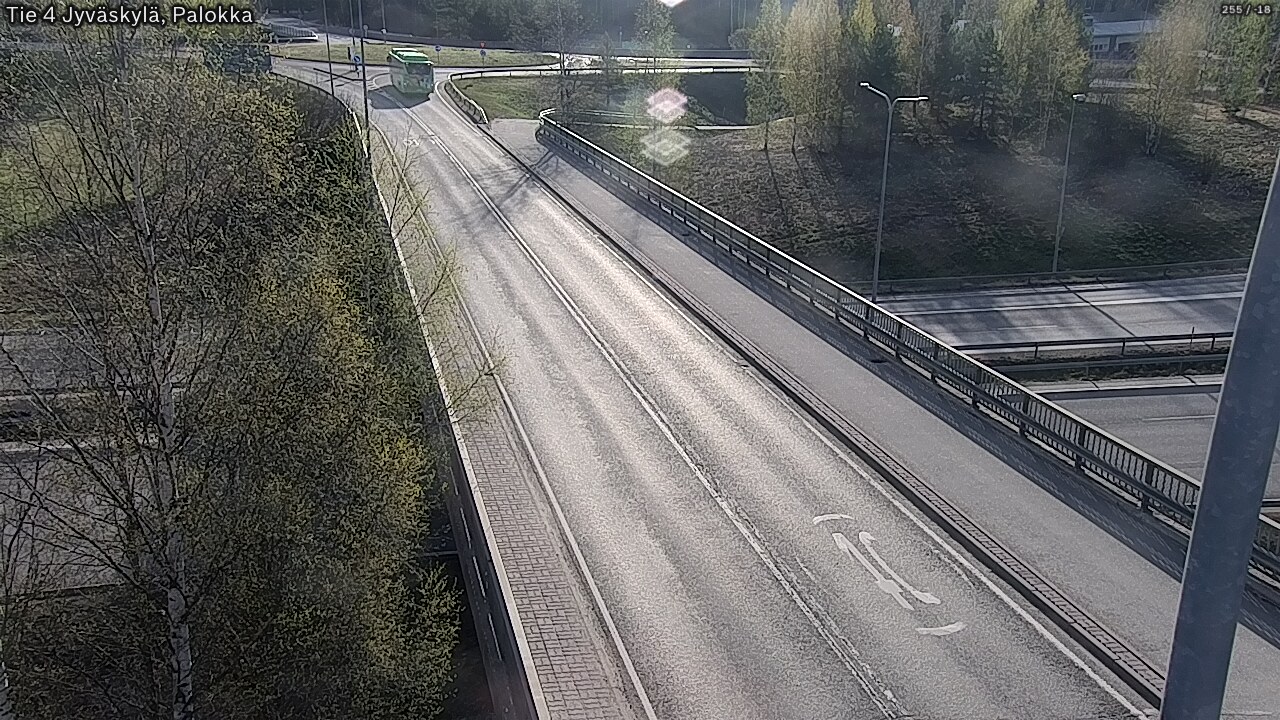 Weather Camera Image Väg 4 Jyväskylä, Palokka, Jyväskylä, Keski-Suomi