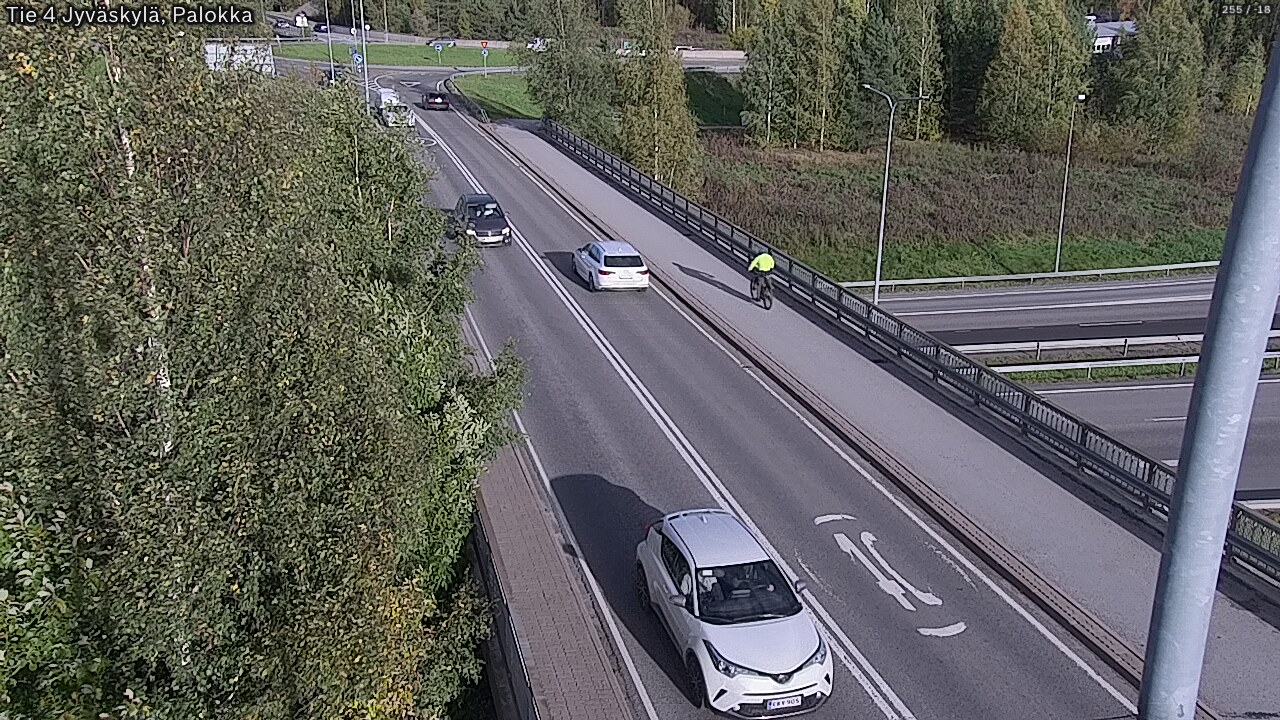 Weather Camera Image Road 4 Jyväskylä, Palokka, Jyväskylä, Keski-Suomi