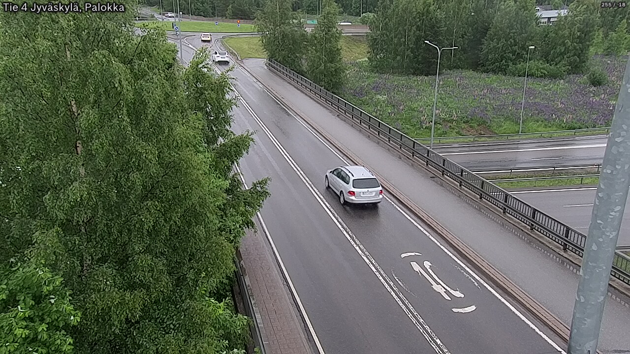 Weather Camera Image Väg 4 Jyväskylä, Palokka, Jyväskylä, Keski-Suomi