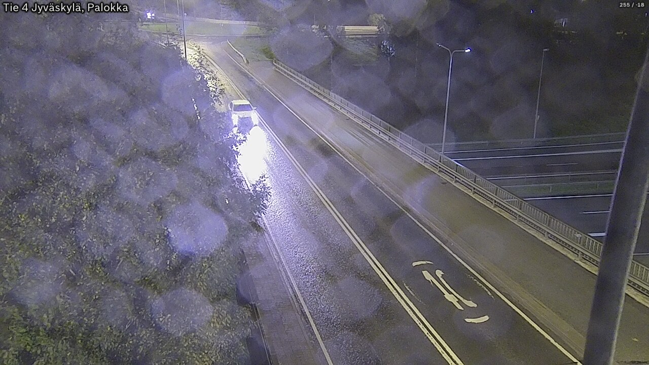 Weather Camera Image Väg 4 Jyväskylä, Palokka, Jyväskylä, Keski-Suomi