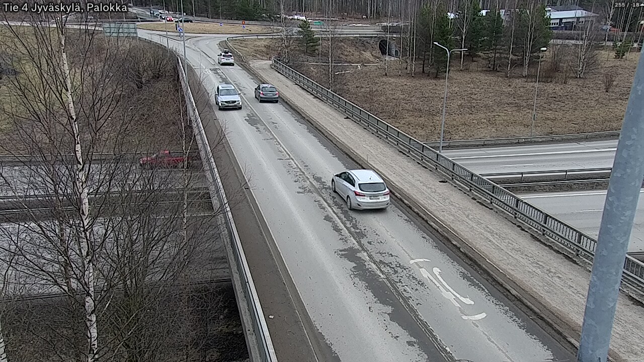 Weather Camera Image Road 4 Jyväskylä, Palokka, Jyväskylä, Keski-Suomi