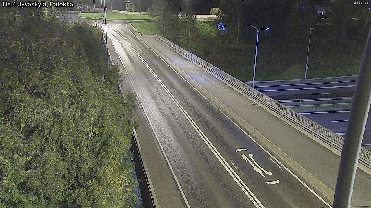 Weather Camera Image Väg 4 Jyväskylä, Palokka, Jyväskylä, Keski-Suomi
