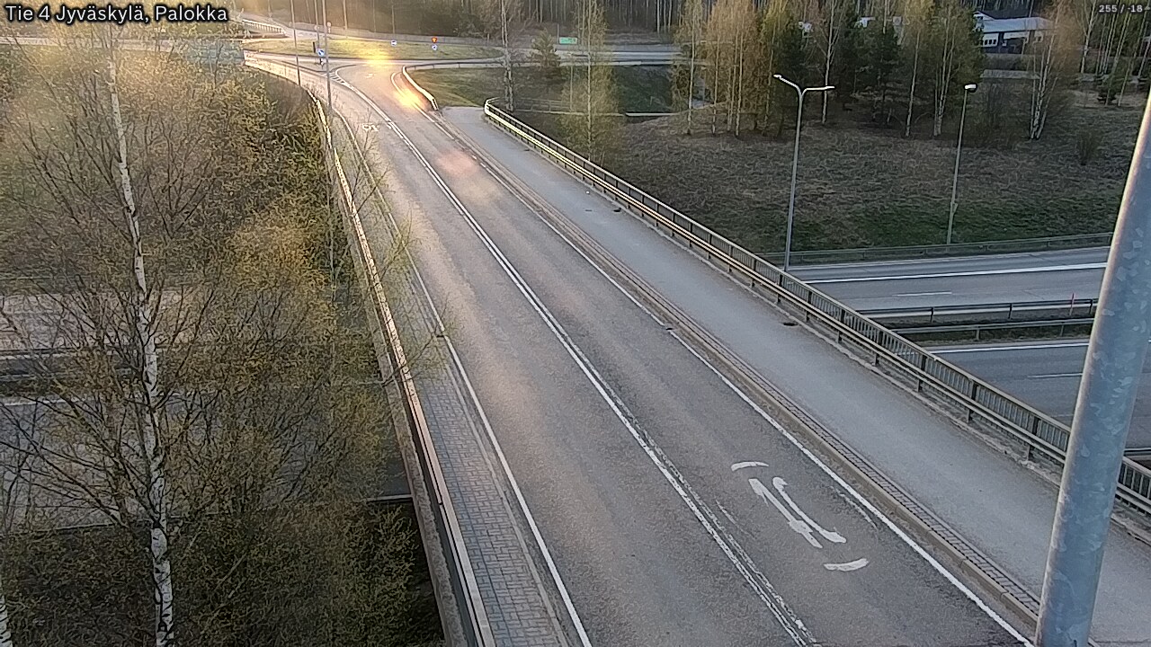 Weather Camera Image Road 4 Jyväskylä, Palokka, Jyväskylä, Keski-Suomi
