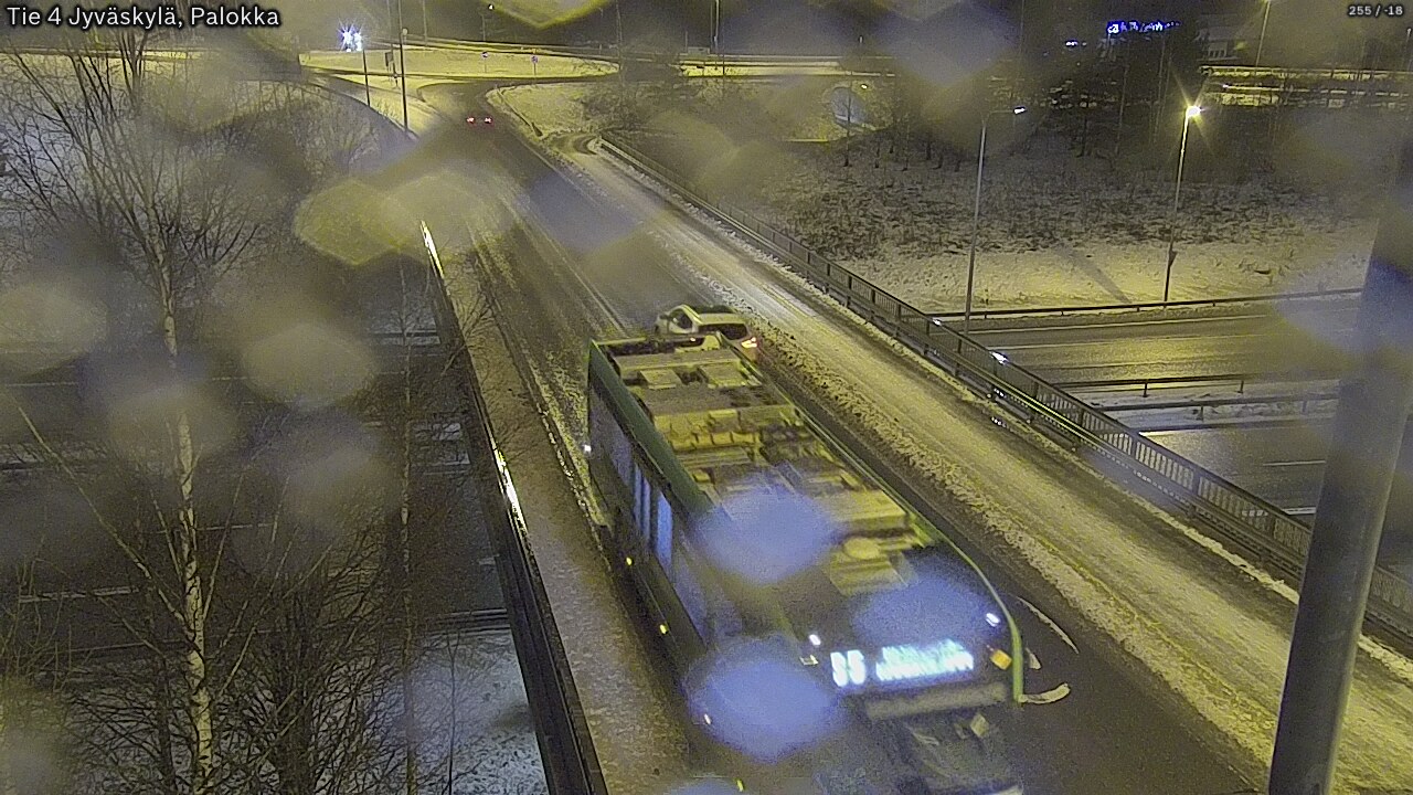 Weather Camera Image Väg 4 Jyväskylä, Palokka, Jyväskylä, Keski-Suomi