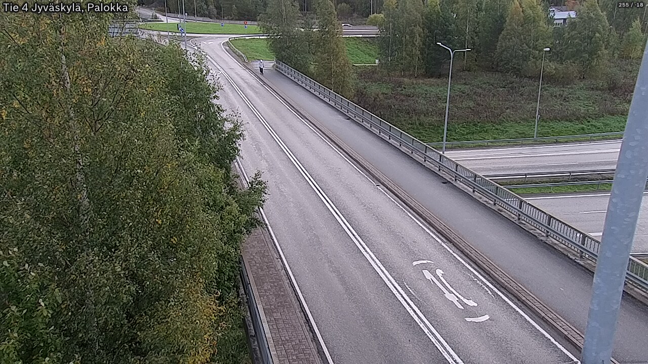 Weather Camera Image Väg 4 Jyväskylä, Palokka, Jyväskylä, Keski-Suomi